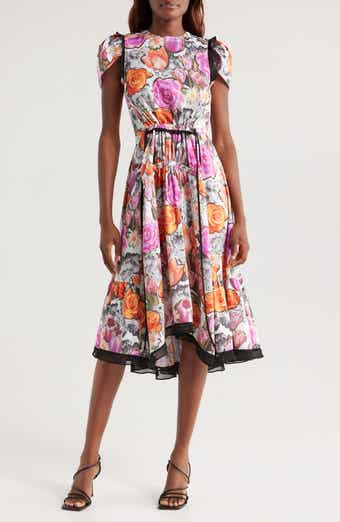 Floral Collage Dress