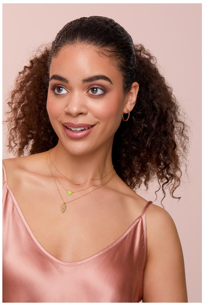 14K Gold Caviar Bead Necklace (Nordstrom Exclusive), Alternate, color, 14K YELLOW GOLD
