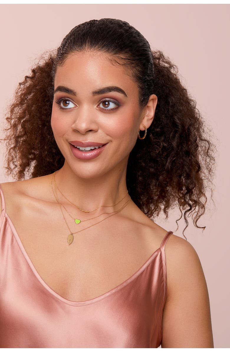 Bony Levy 14K Gold Heart Pendant Necklace, Alternate, color, 