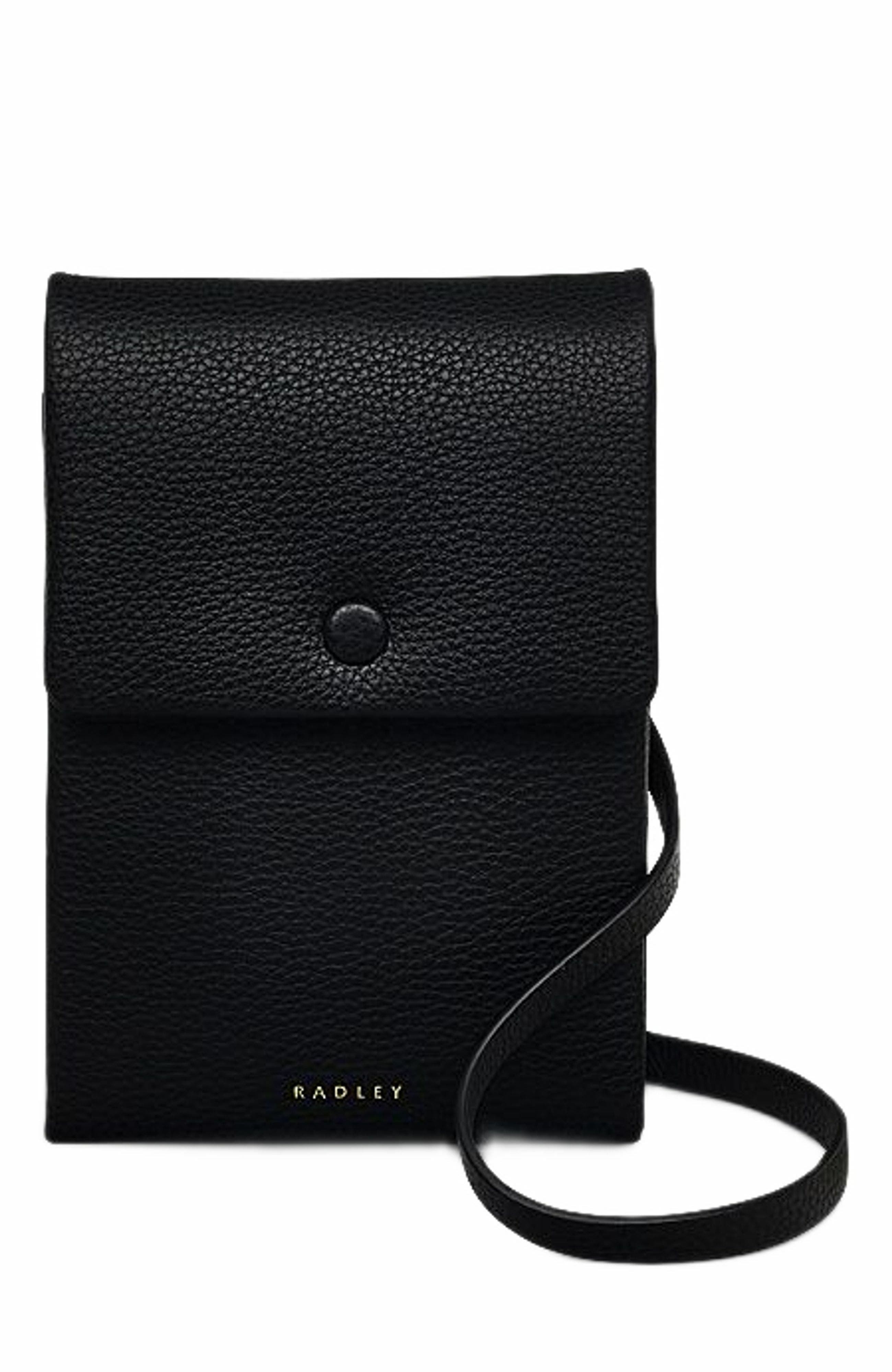 Radley Mallow Street Medium Phone Crossbody Bag, Main, color, Black