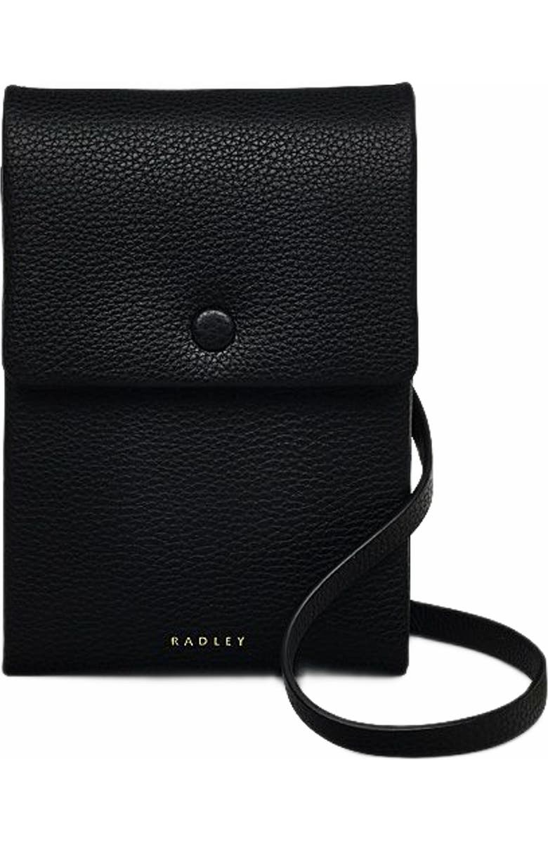 Radley Mallow Street Medium Phone Crossbody Bag, Main, color, Black
