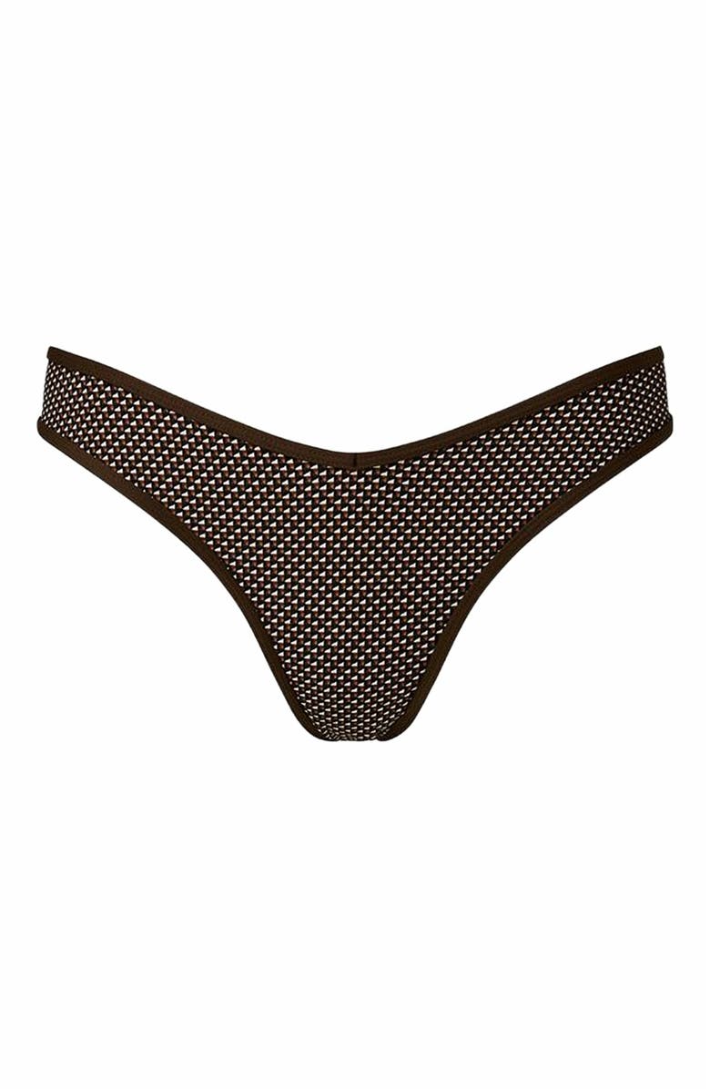 WeWoreWhat Delilah Bottom, Main, color, Mahogany