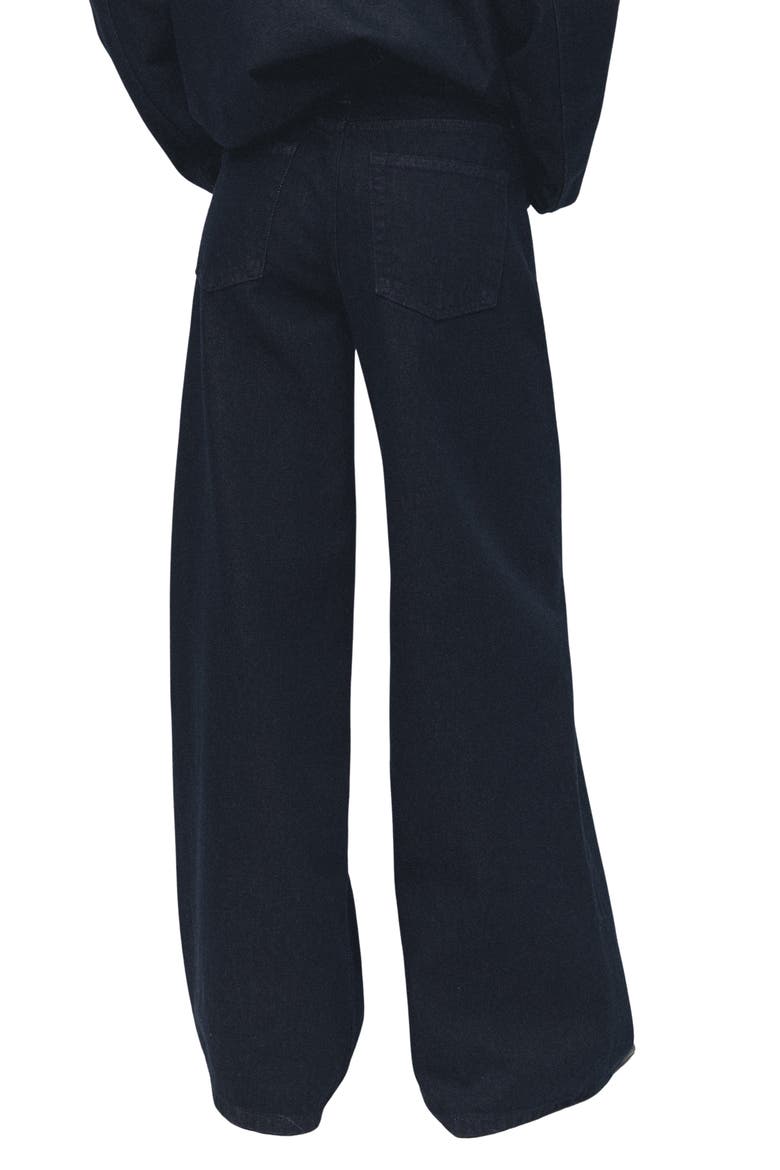 High Waist Wide Leg Jeans, Alternate, color, OPEN BLUE