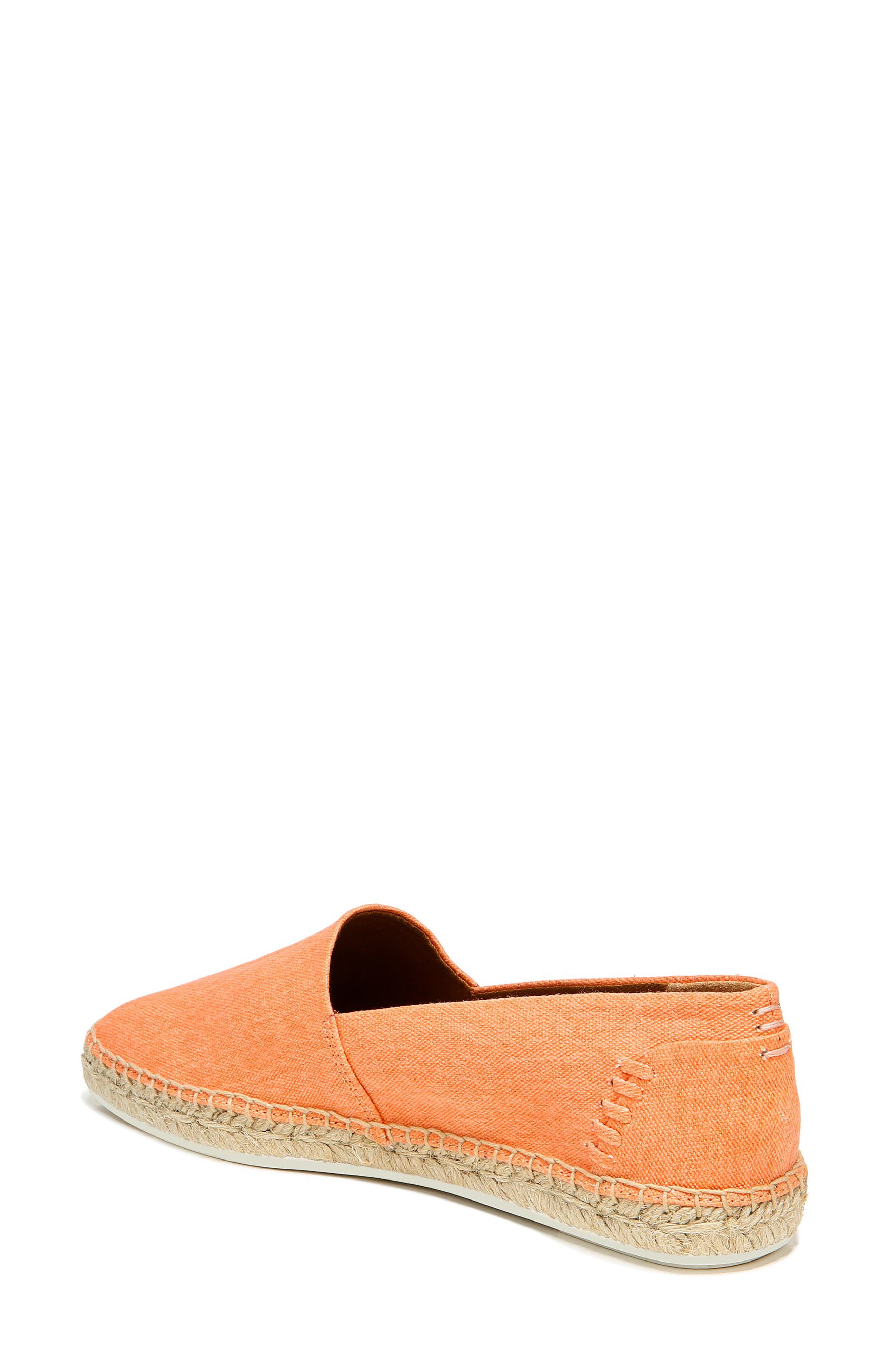 Kenna Espadrille Flat, Alternate, color, MELON