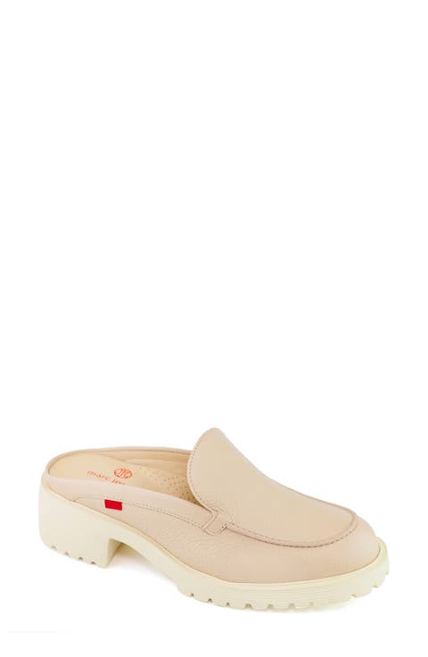 Queen St Lug Sole Loafer Mule (Women)