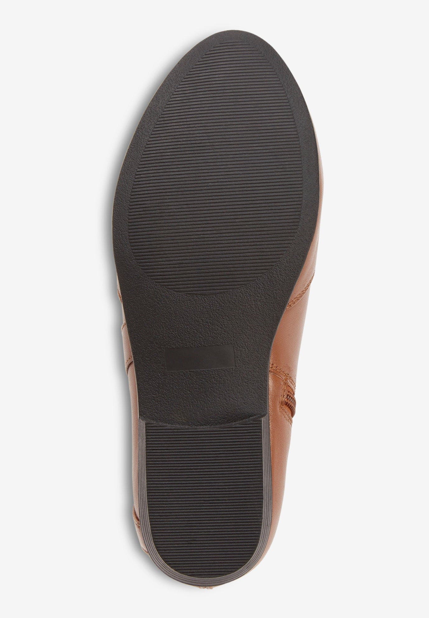 Comfortview The Terri Leather Bootie, Alternate, color, Black