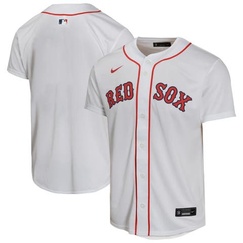 Youth Nike  White Boston Red Sox Home Game Jersey