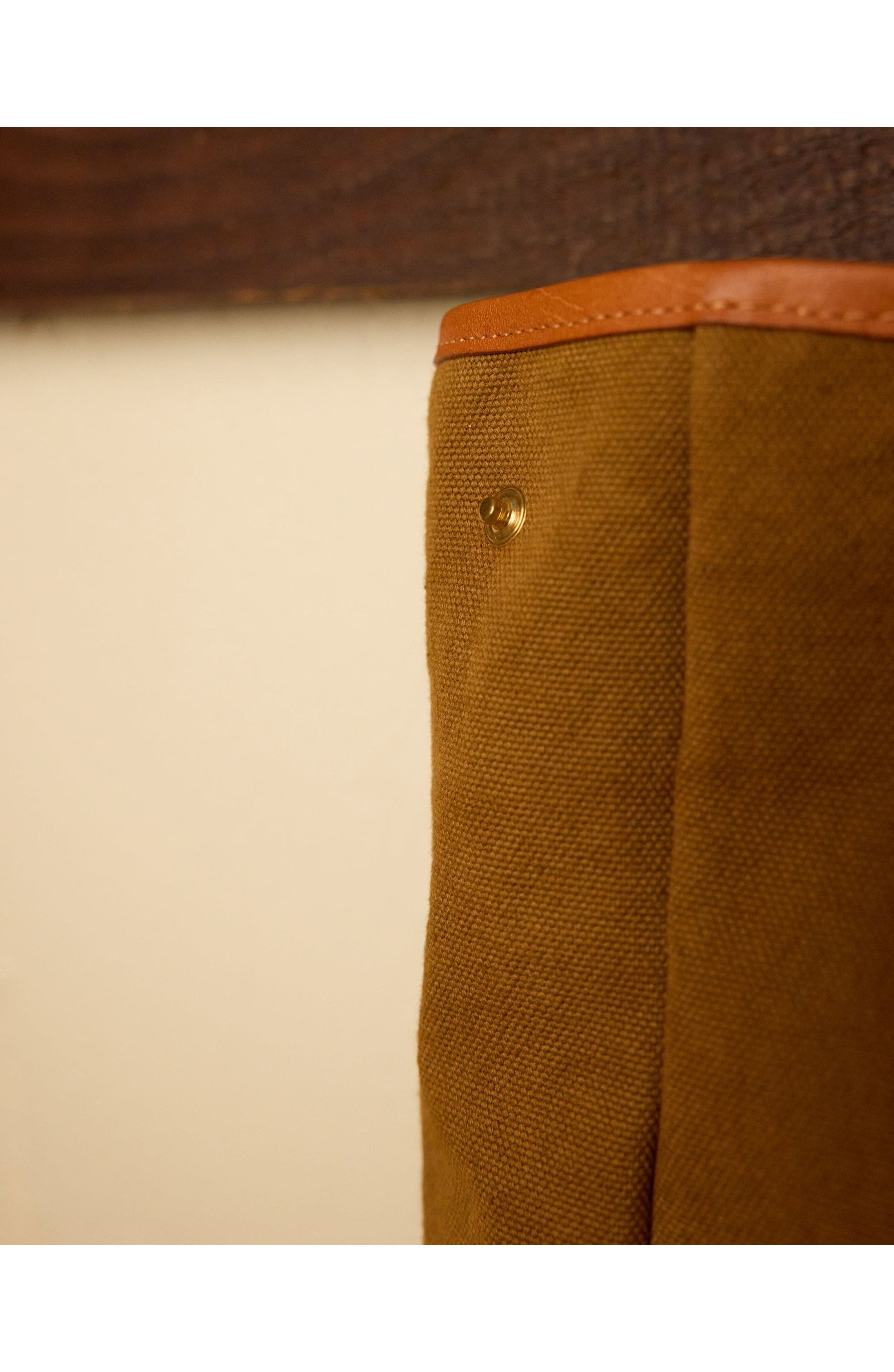 Fortela Sac Cotton Canvas Bag, Alternate, color, Camel