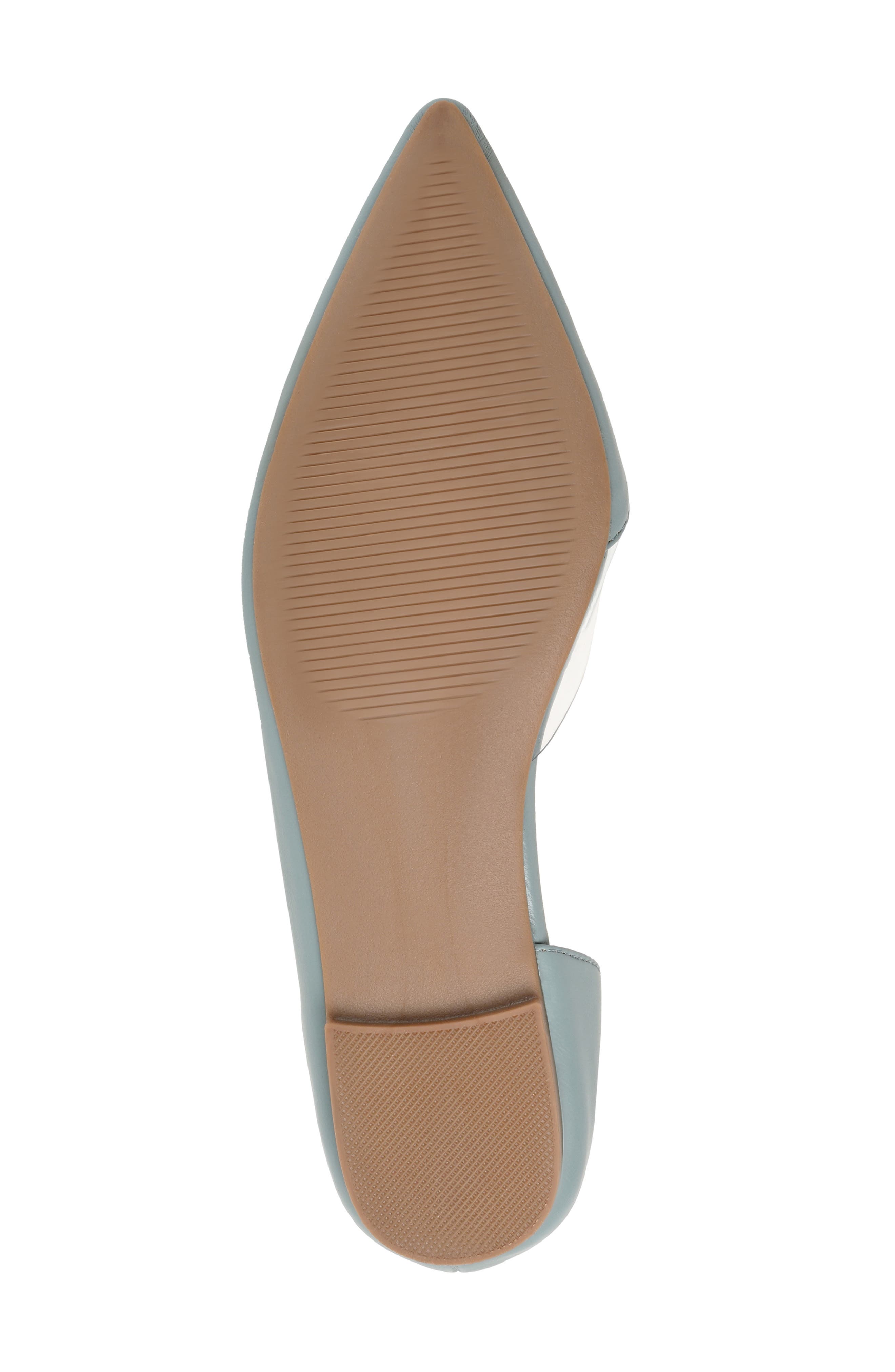 Mikki Pointed Toe Flat, Alternate, color, BLUE