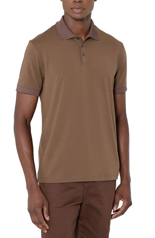 Urban Performance Pima Cotton Tech Polo With Uv Protection In Brown