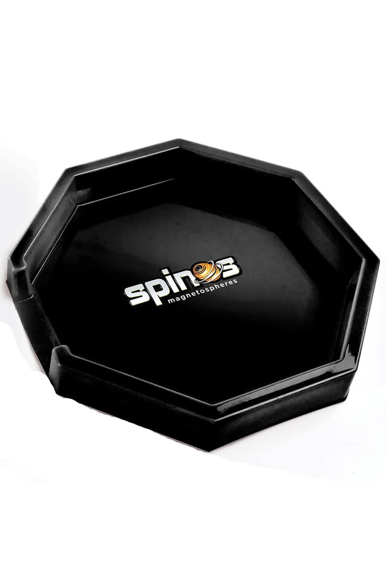 Spinos Launch Control Wand Magnetpowered Spinning Sphere Toy, Ages 6+, Alternate, color, Multicolored