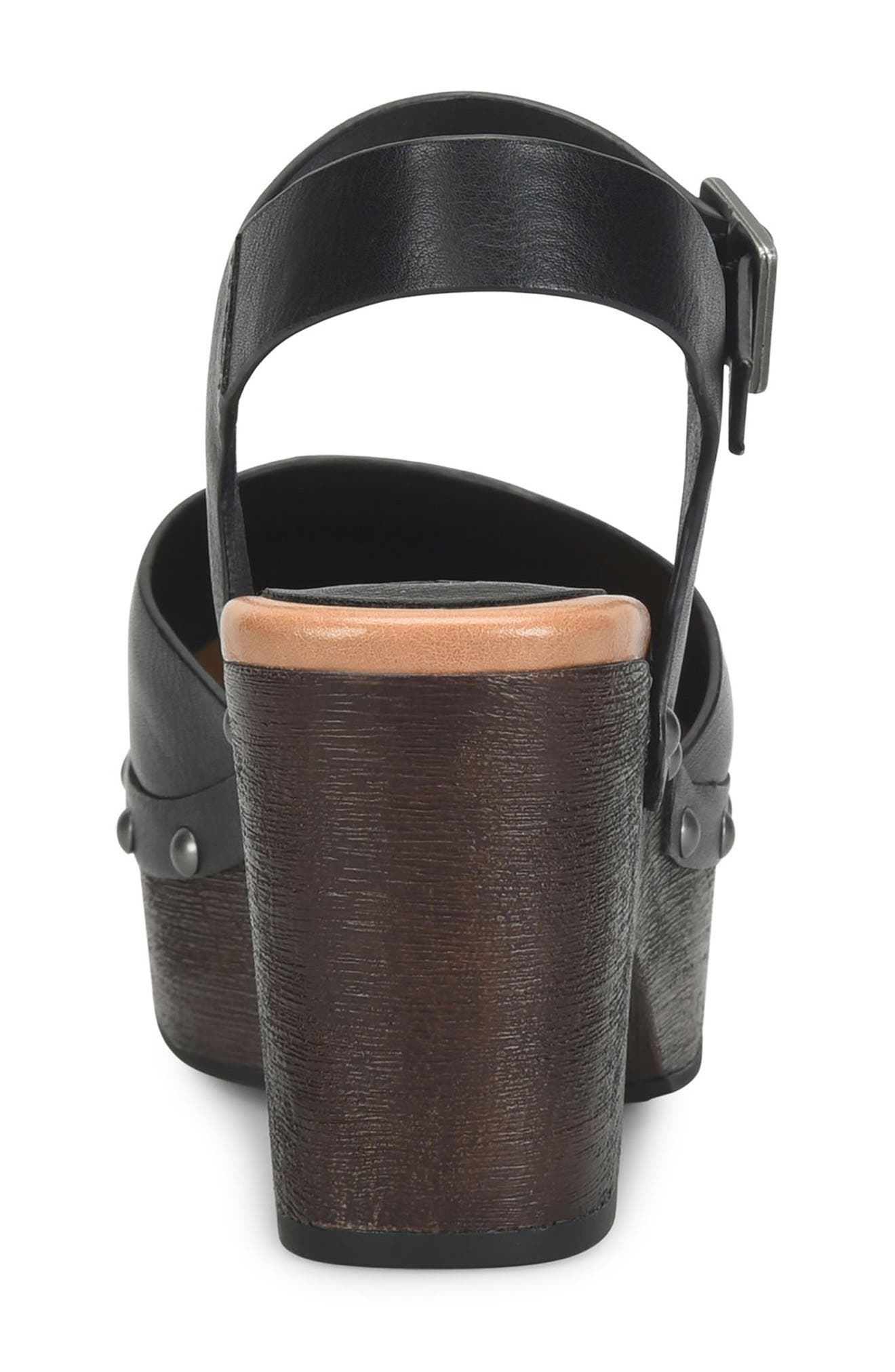 KORKS Lapra Platform Clog, Alternate, color, Black