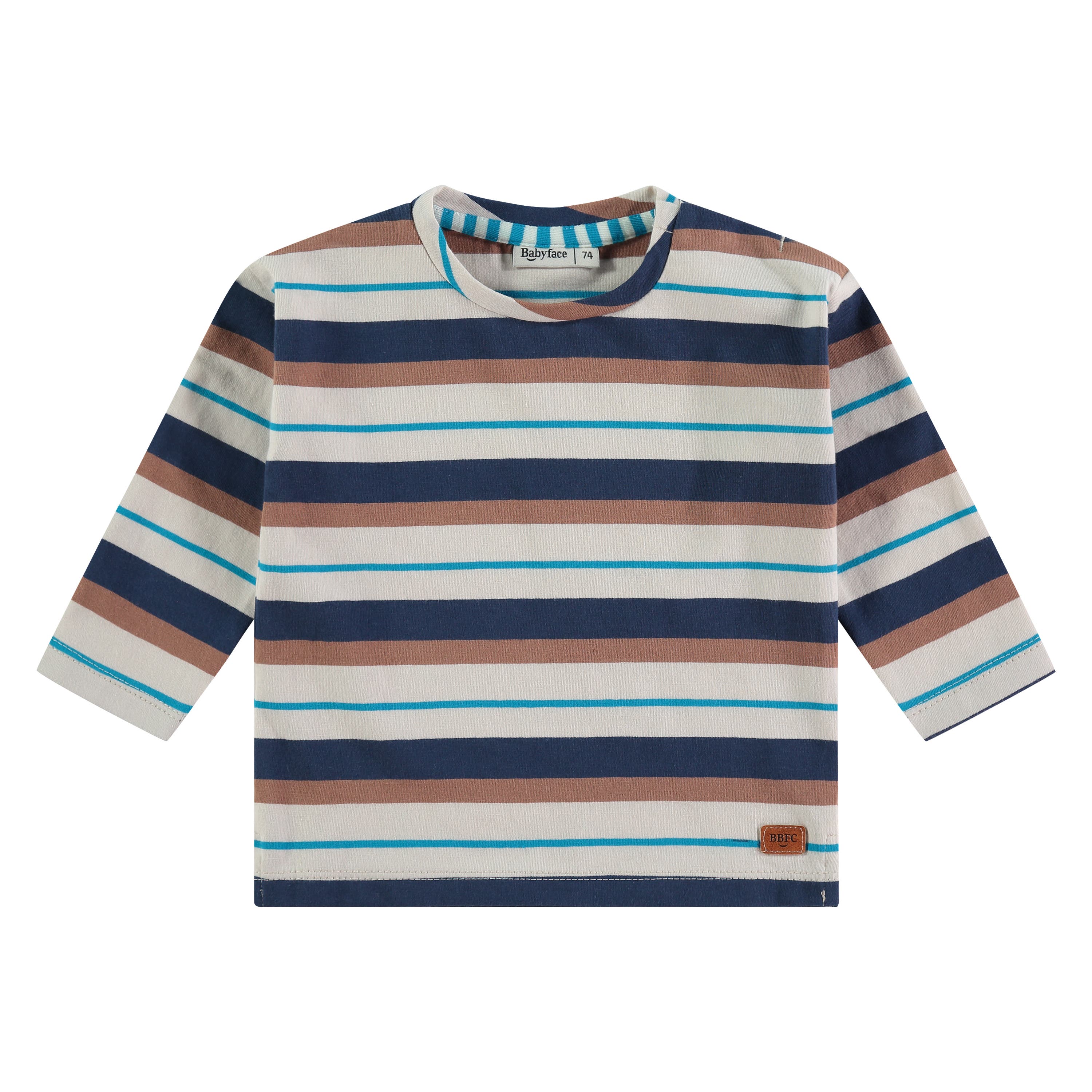 Babyface Multi-tone Stripe Long Sleeve T-shirt