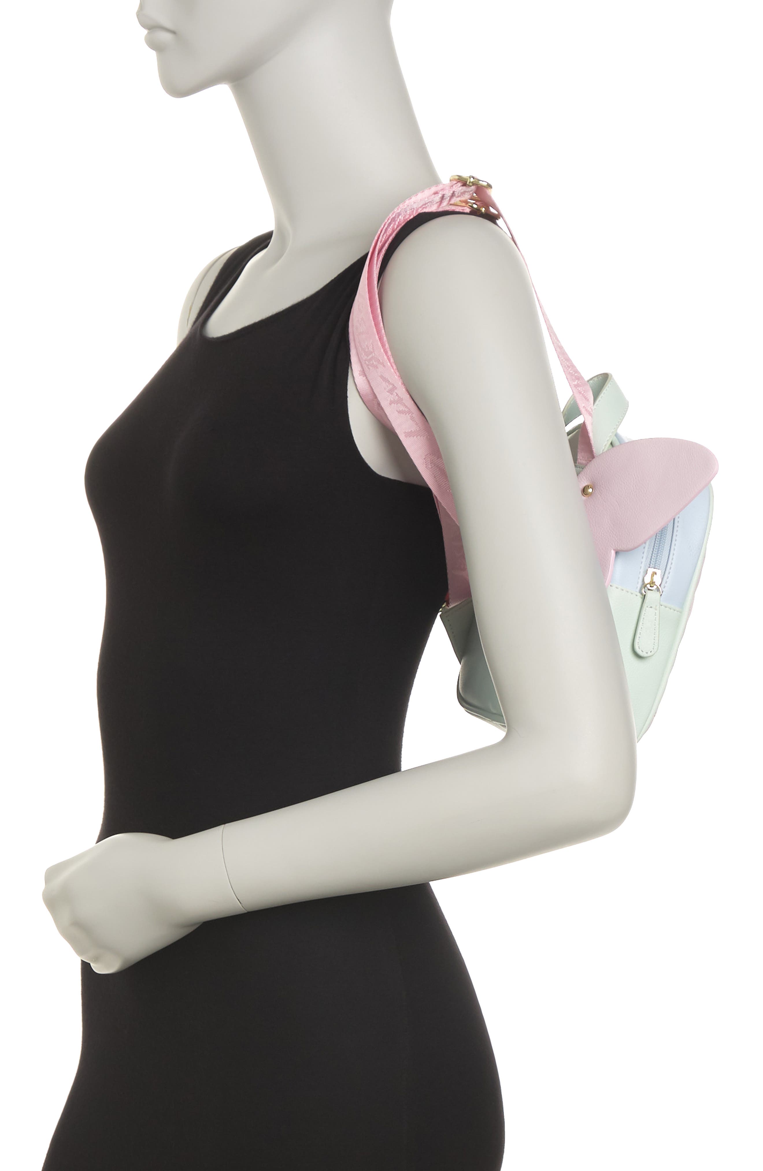 Luv Betsey by Betsey Johnson Kitsch Wing Mini Backpack, Alternate, color, 