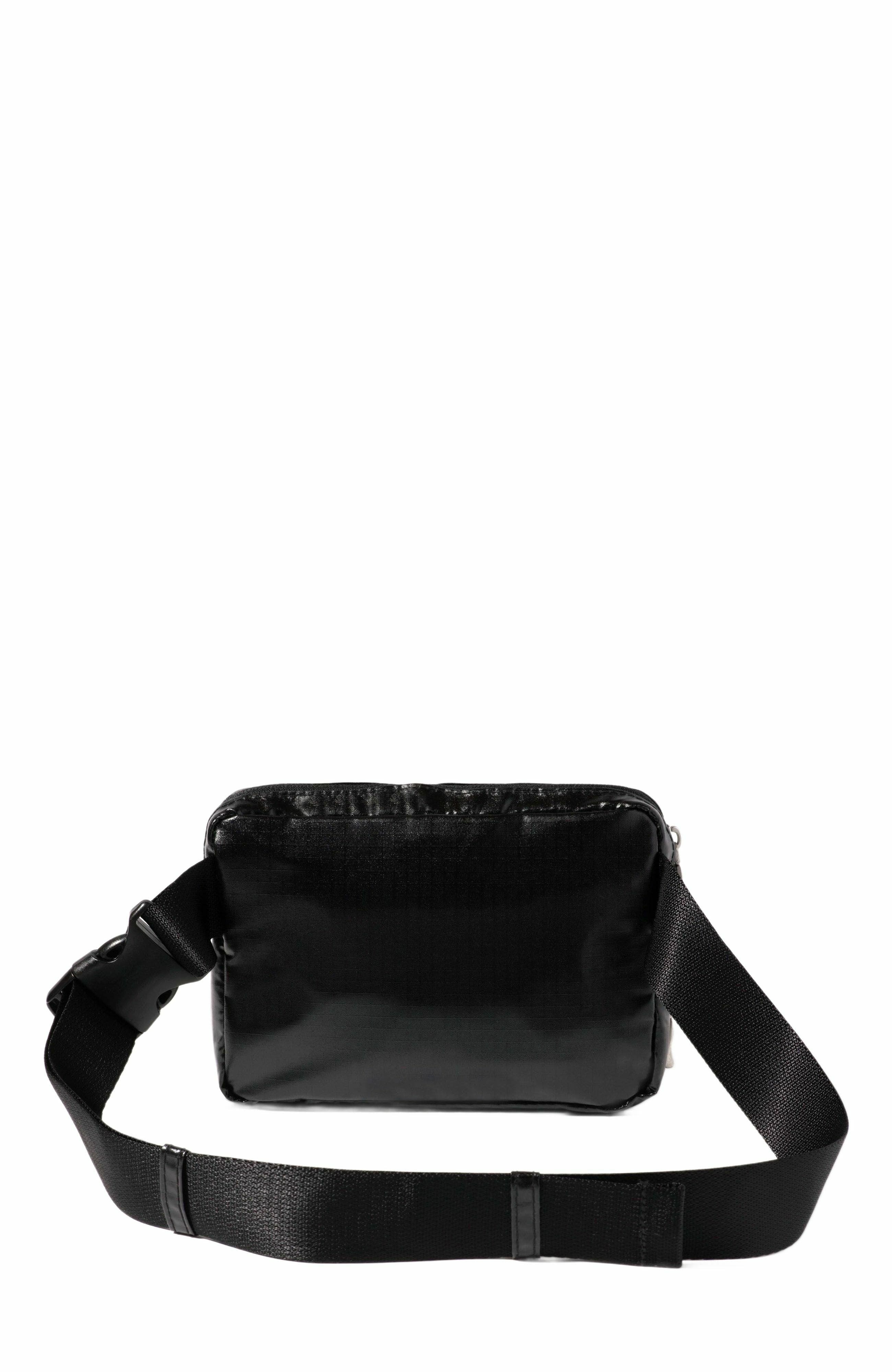 BAGGALLINI Modern Belt Bag Sling, Alternate, color, Black Gloss Ripstop
