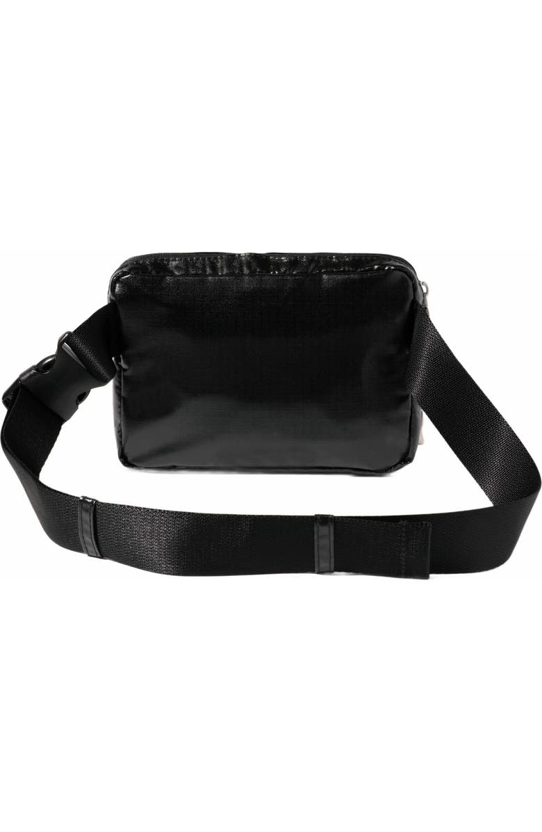 BAGGALLINI Modern Belt Bag Sling, Alternate, color, Black Gloss Ripstop