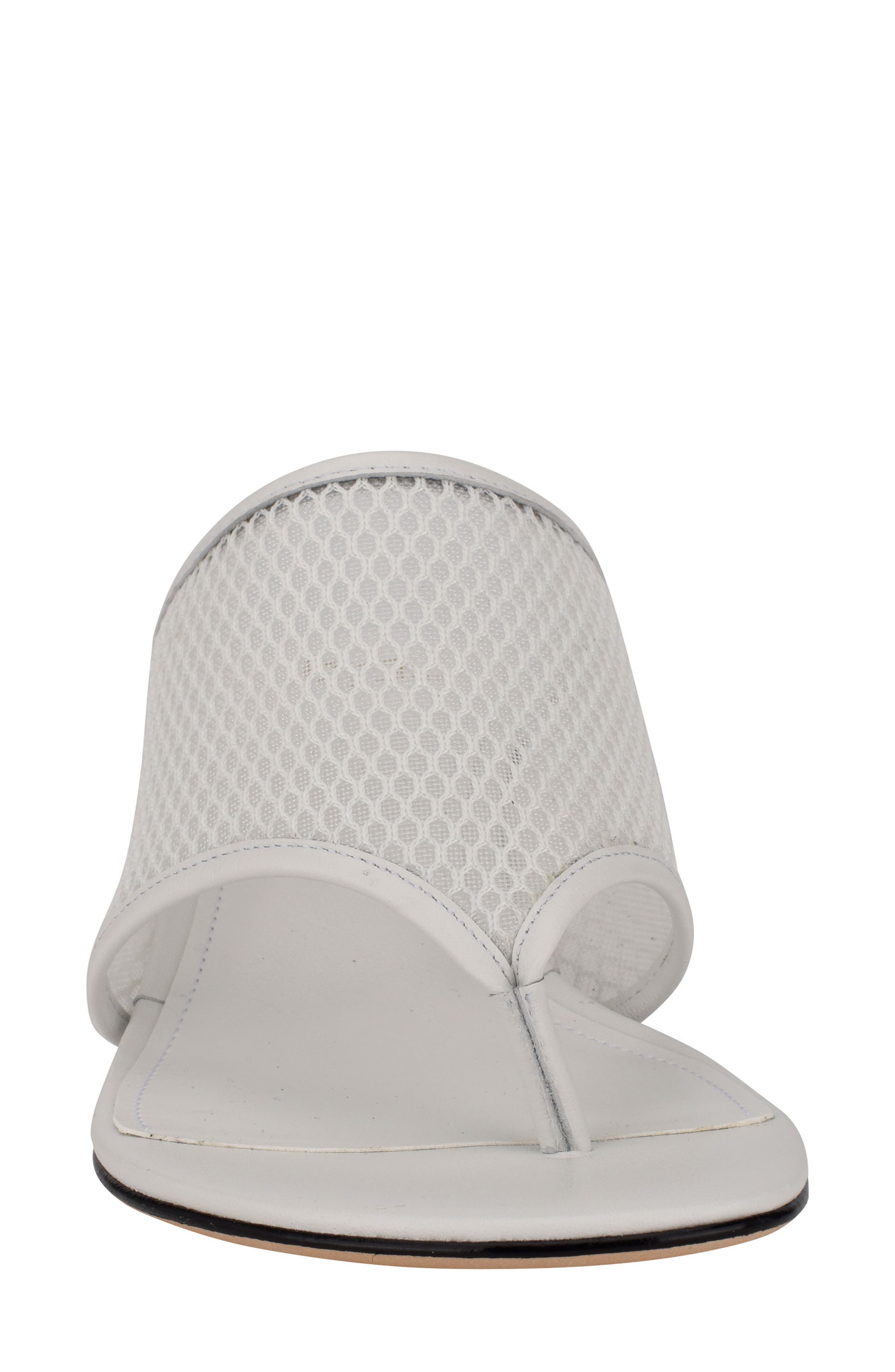 Dallas Slide Sandal, Alternate, color, WHITE/ WHITE