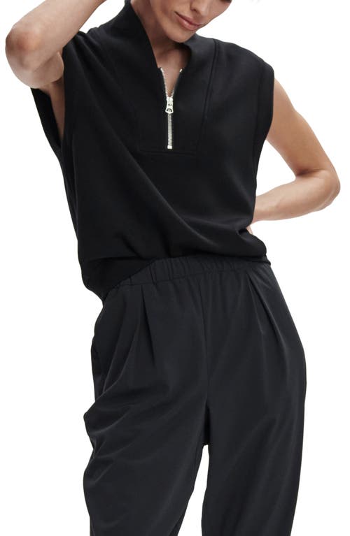 Varley Loretta Half-zip Sleeveless Sweatshirt