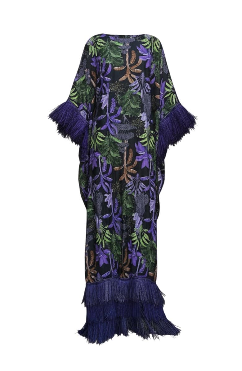 Flaunt Archive Abeni Raffia Dress, Main, color, Purple