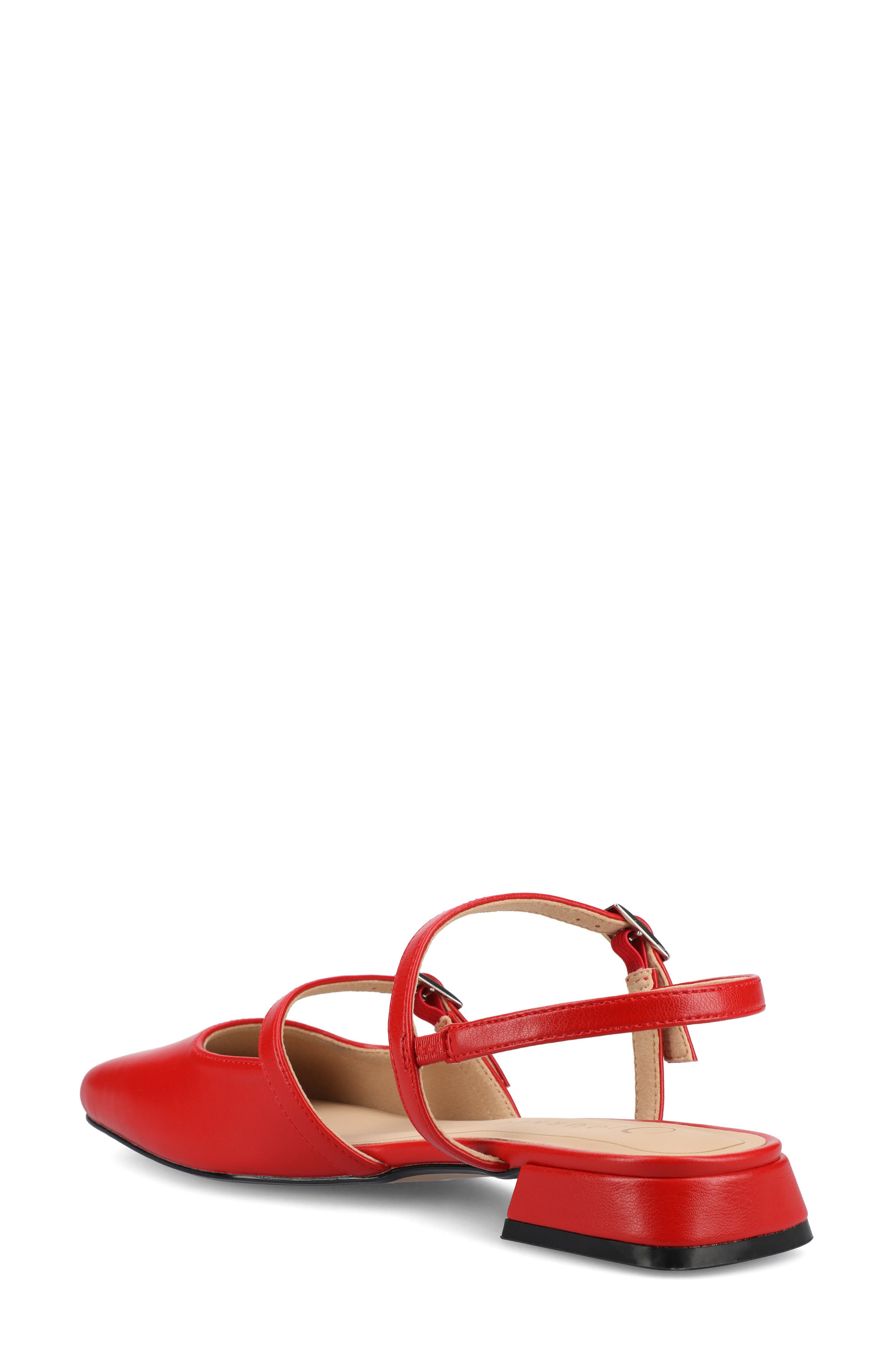 Gretchenn Slingback Mary Jane Pump, Alternate, color, RED