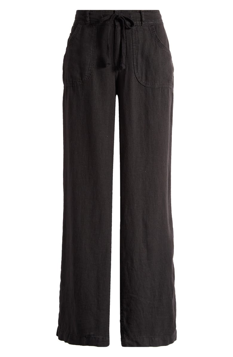 BDG Urban Outfitters Drawstring Waist Linen Pants, Alternate, color,