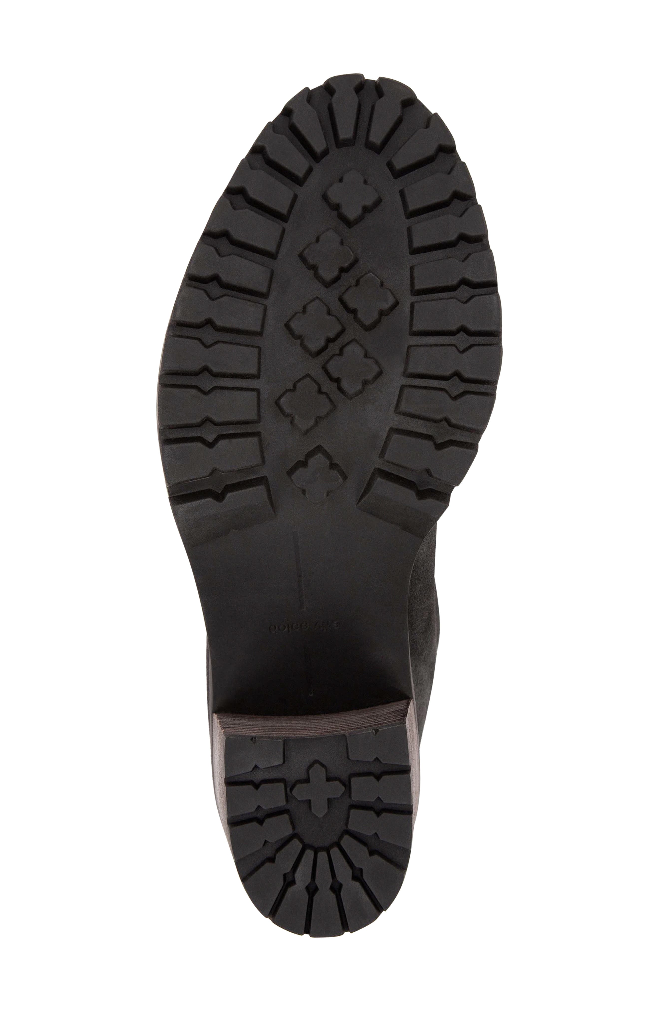 Dolce Vita Post Faux Shearling Trimmed Hiking Boot, Alternate, color, 