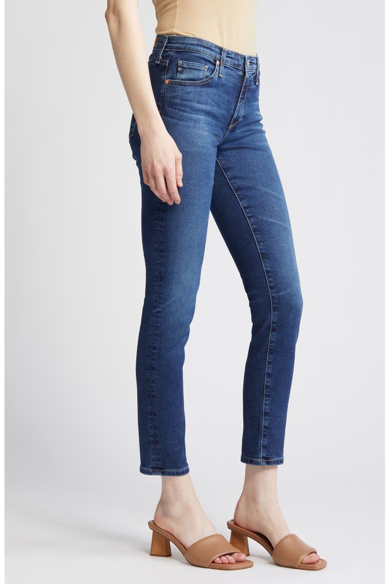 Prima Low Rise Ankle Cigarette Jeans, Alternate, color, HAVANA