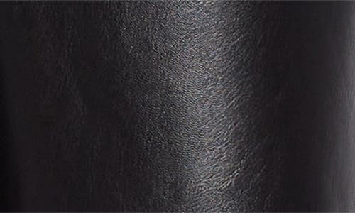 Veronica Beard Kasey Faux Leather Wide Leg Pants In Black