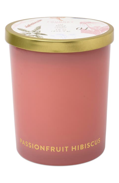 Tinted Glass Scented Candle