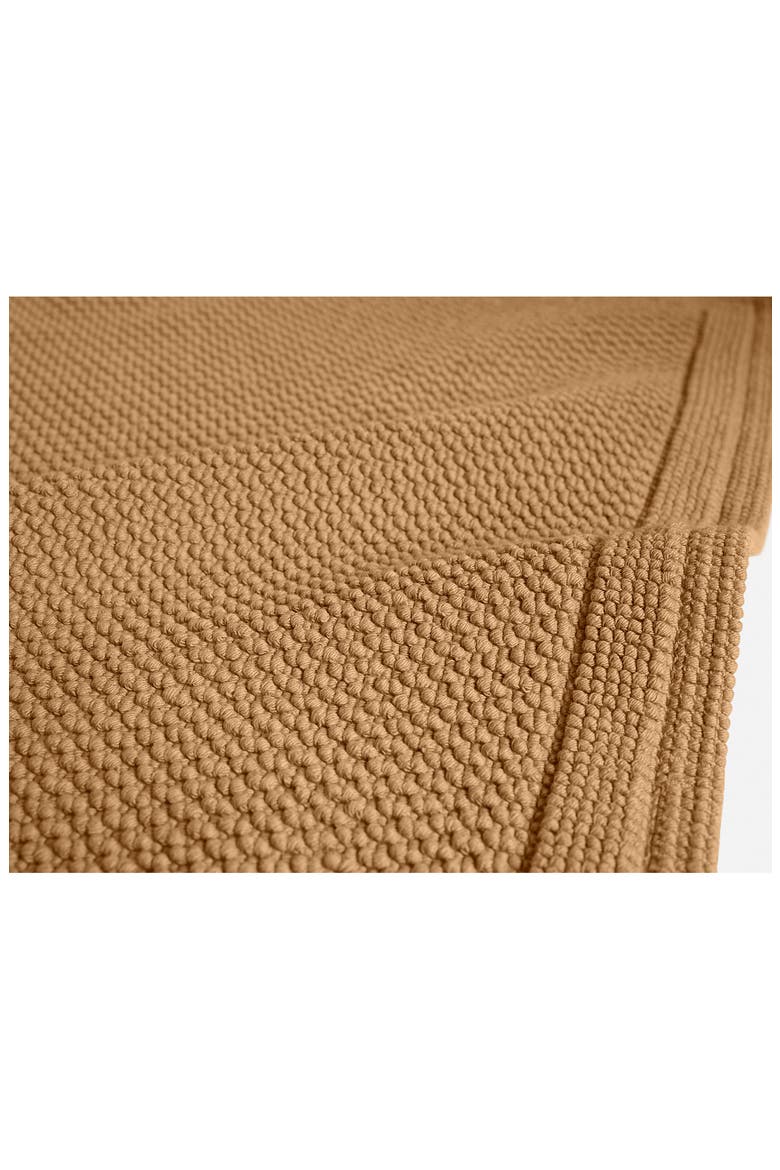 Cove Organic Cotton Bath Rug, Alternate, color, GINGER