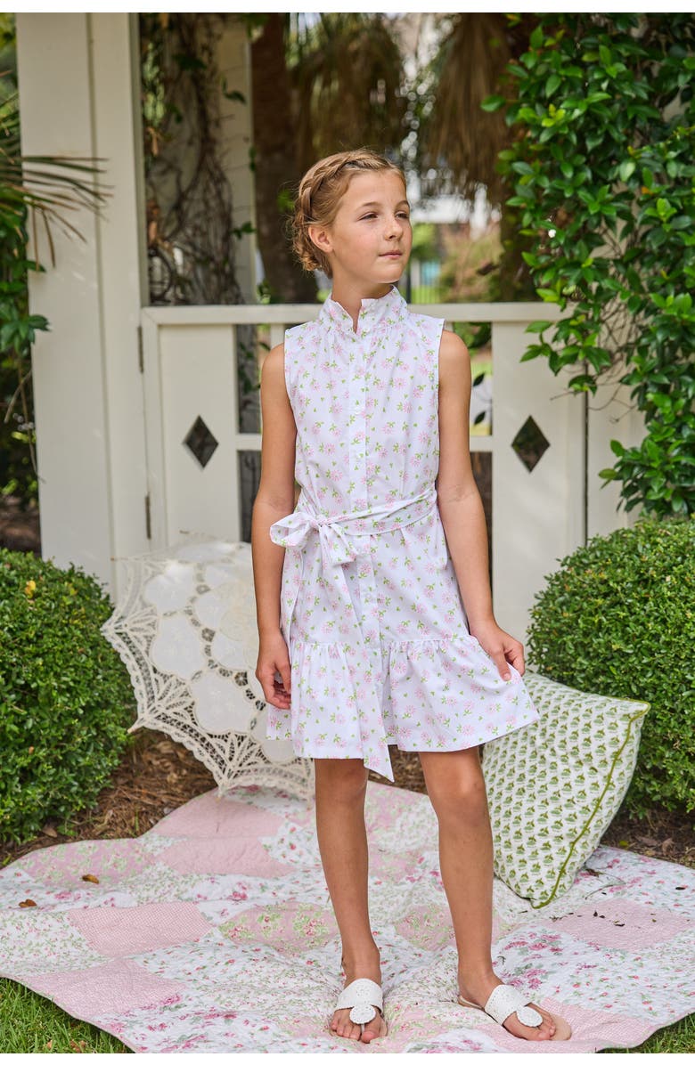 Little English Kids' Floral Sleeveless Amore Dress, Alternate, color, Meriwether Floral
