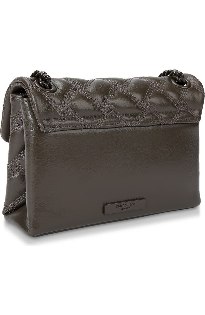 Kurt Geiger London Mini Kensington Drench Quilted Leather Convertible Crossbody Bag, Alternate, color,