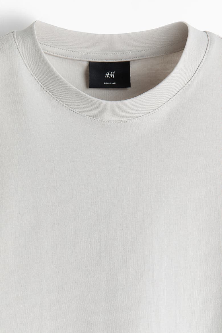 3-pack Regular Fit T-shirts, Alternate, color, Dark teal/brown/light gray