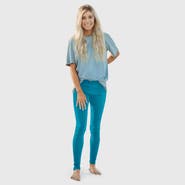 CITY THREADS Women's Soft 100% Cotton Everyday Wear Petite Leggings