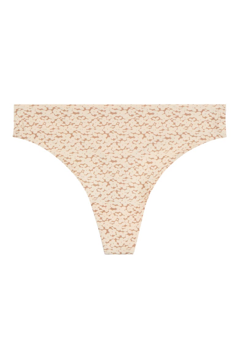 Soft Stretch Thong, Alternate, color, NORAH NUDE PRINT