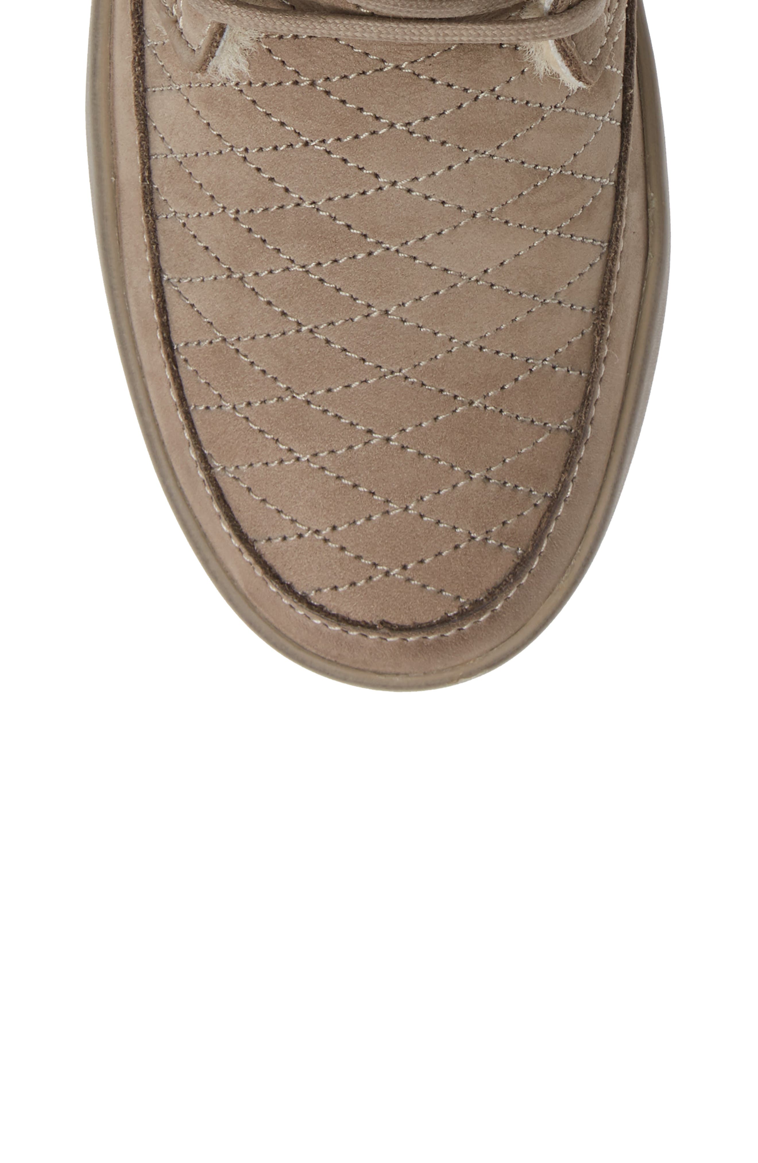 Blackstone QL64 High Top Sneaker with Genuine Shearling Lining, Alternate, color, 