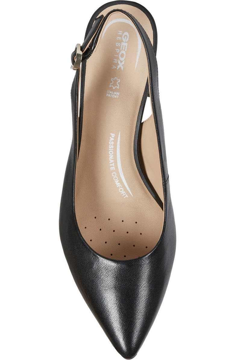 Geox Bigliana Pointed Toe Slingback Pump, Alternate, color,
