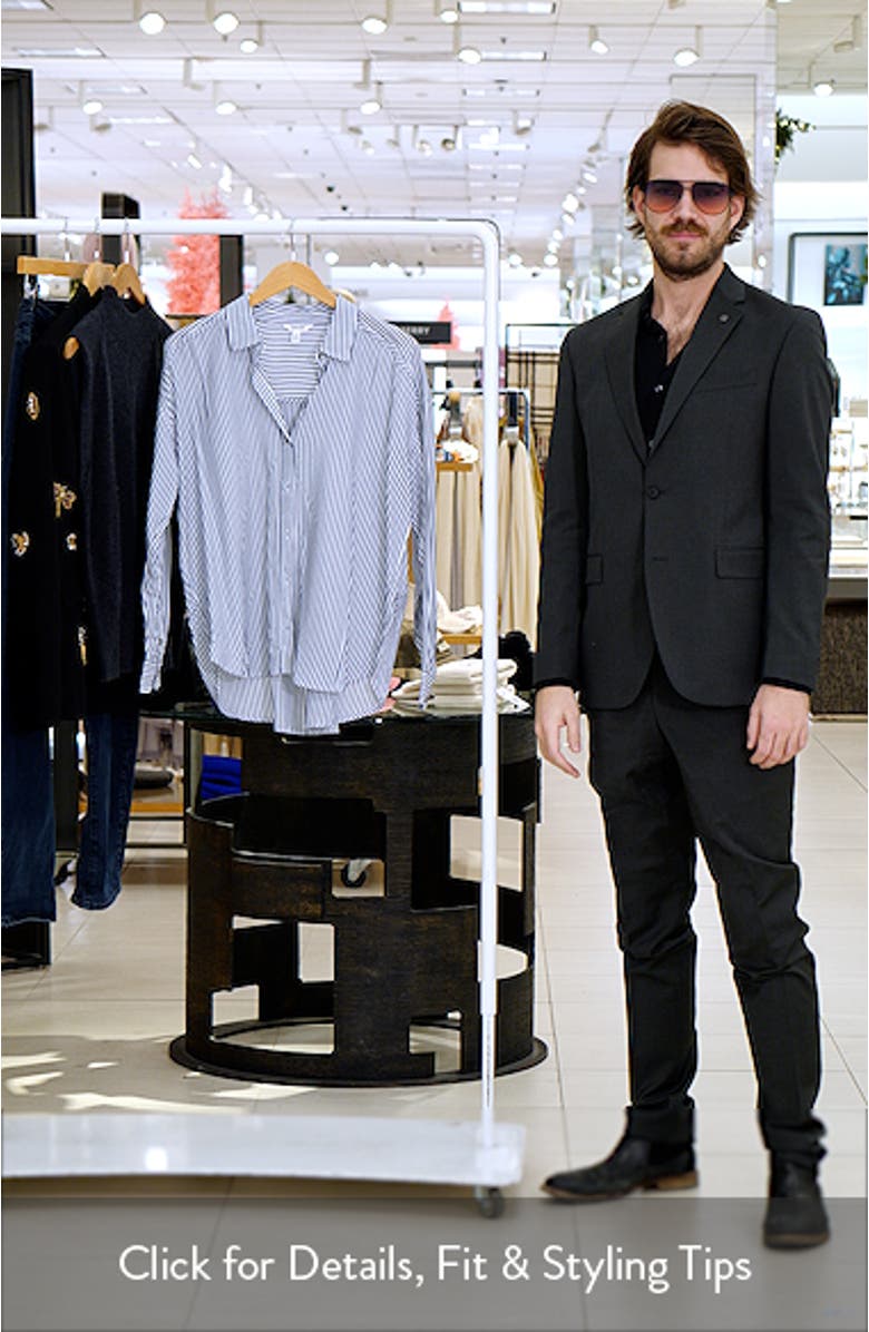 Ella Stripe Button-Up Shirt, sales video thumbnail