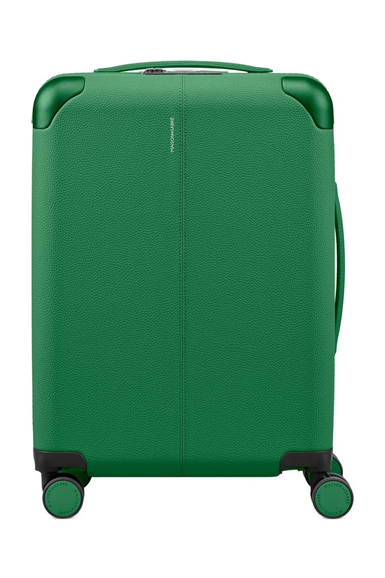 The Carry On Suitcase, Alternate, color, Emerald Green