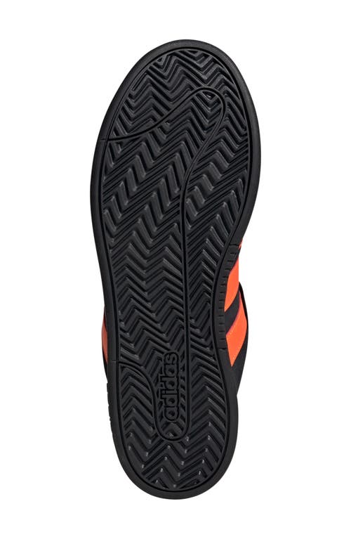 Adidas Originals Adidas Grand Court Alpha Sneaker In Black/impact Orange/white