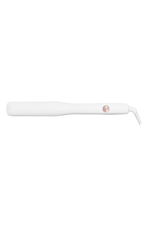 T3 Singlepass Ceramic Flat Iron In White