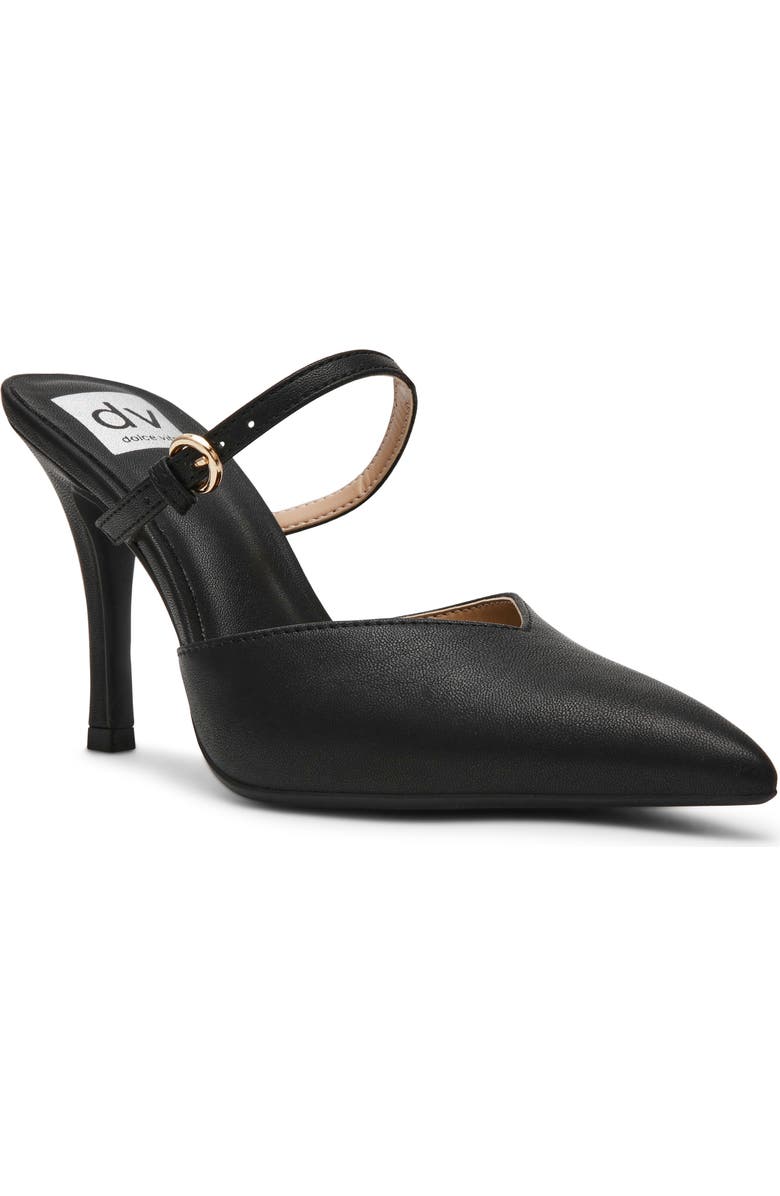 DV by Dolce Vita Geanie Pointed Toe Pump, Main, color, Black Smooth