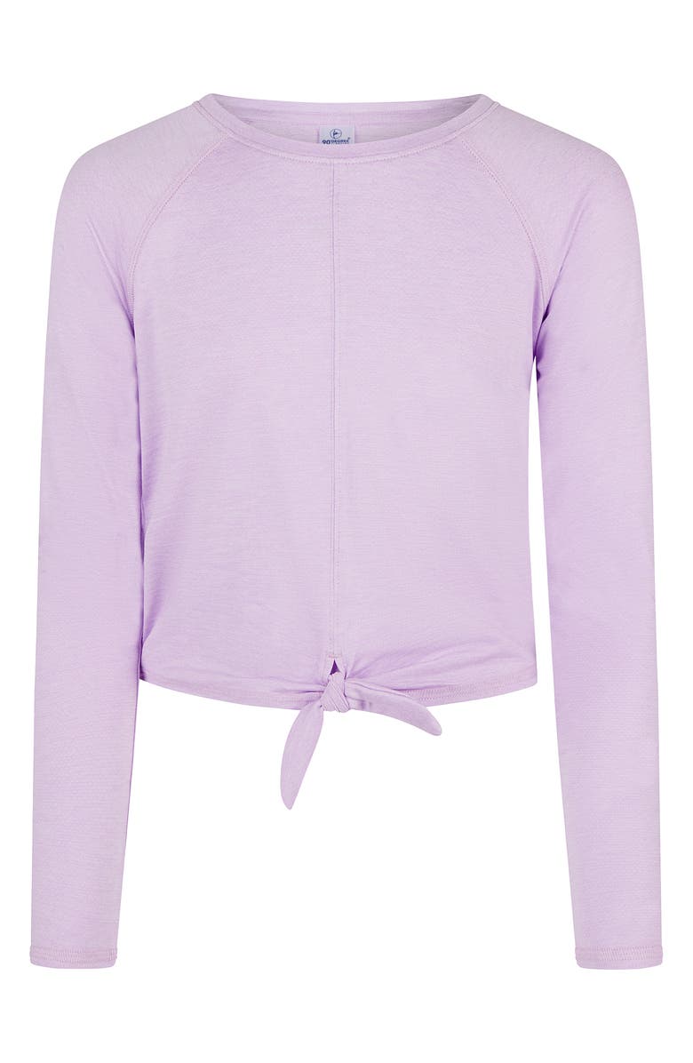 90 DEGREE BY REFLEX Kids' Gianna Mesh 2-Pack Assorted Tops, Alternate, color, Heather Pastel Lilac/ Blue