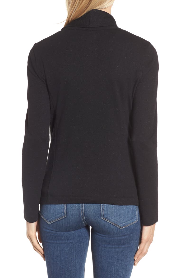 Stella Knit Jacket, Alternate, color, BLACK