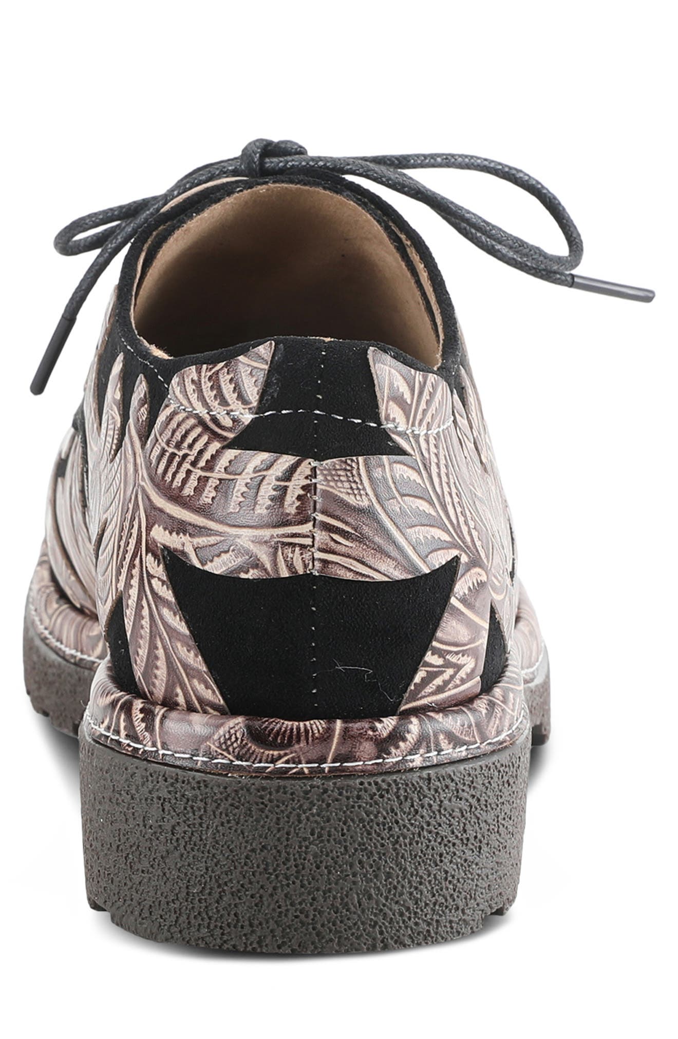 L'Artiste by Spring Step Jigsaw Oxford Shoe, Alternate, color, 