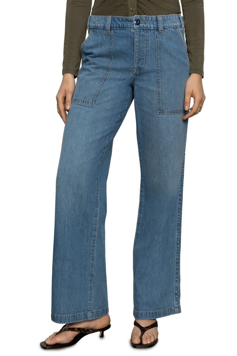 Wide Leg Jeans, Main, color, STARSTRUCK