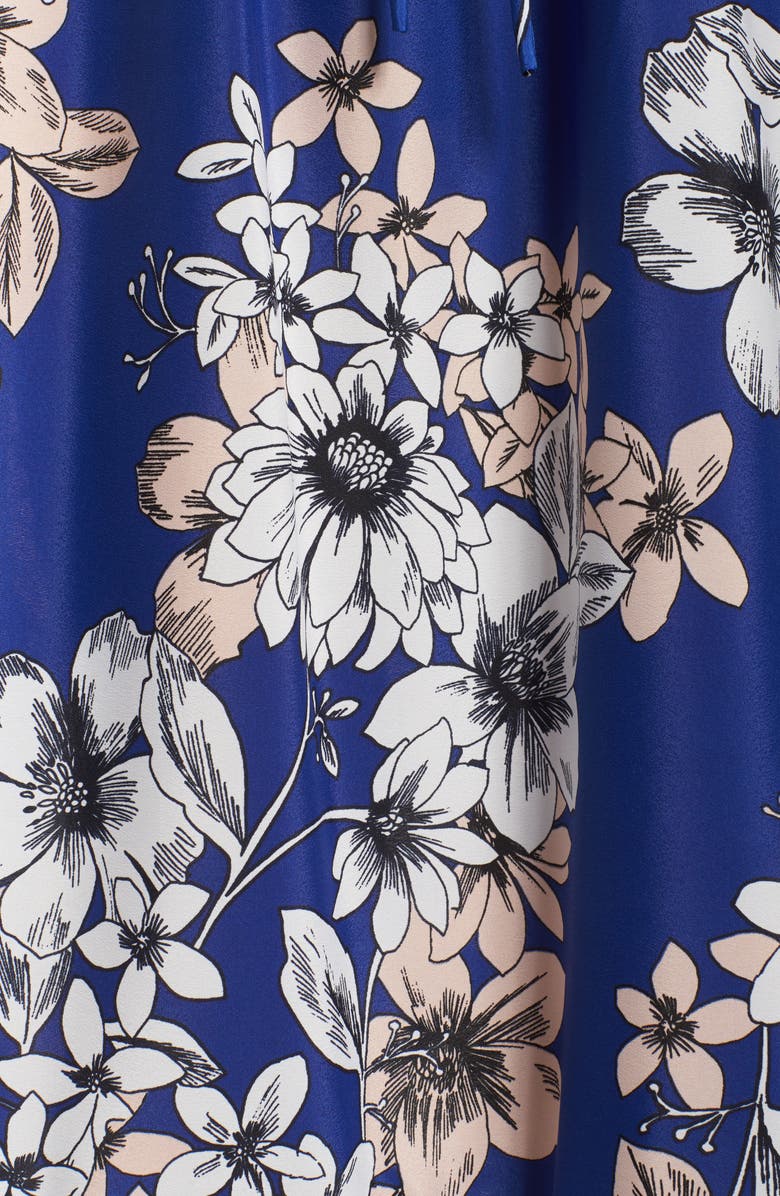 Eliza J Off the Shoulder Floral Maxi Dress, Alternate, color, 