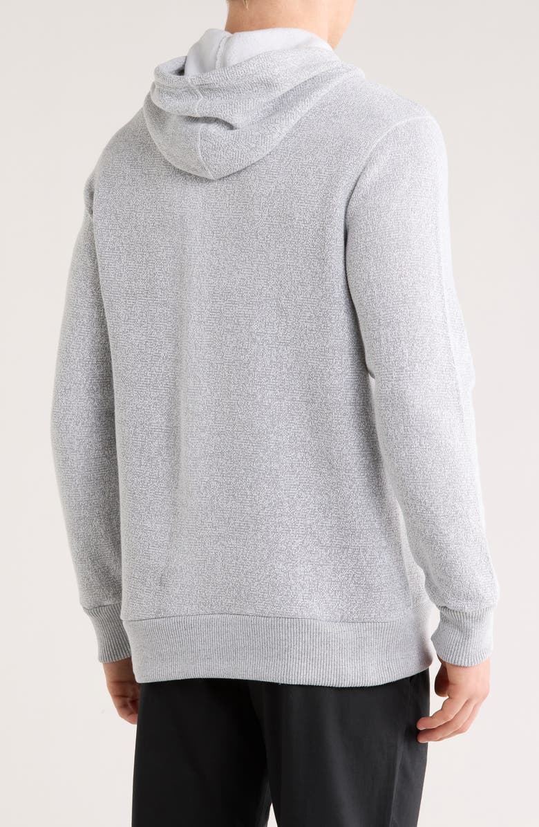 Hurley Fleece Hoodie, Alternate, color, Grey/ Black