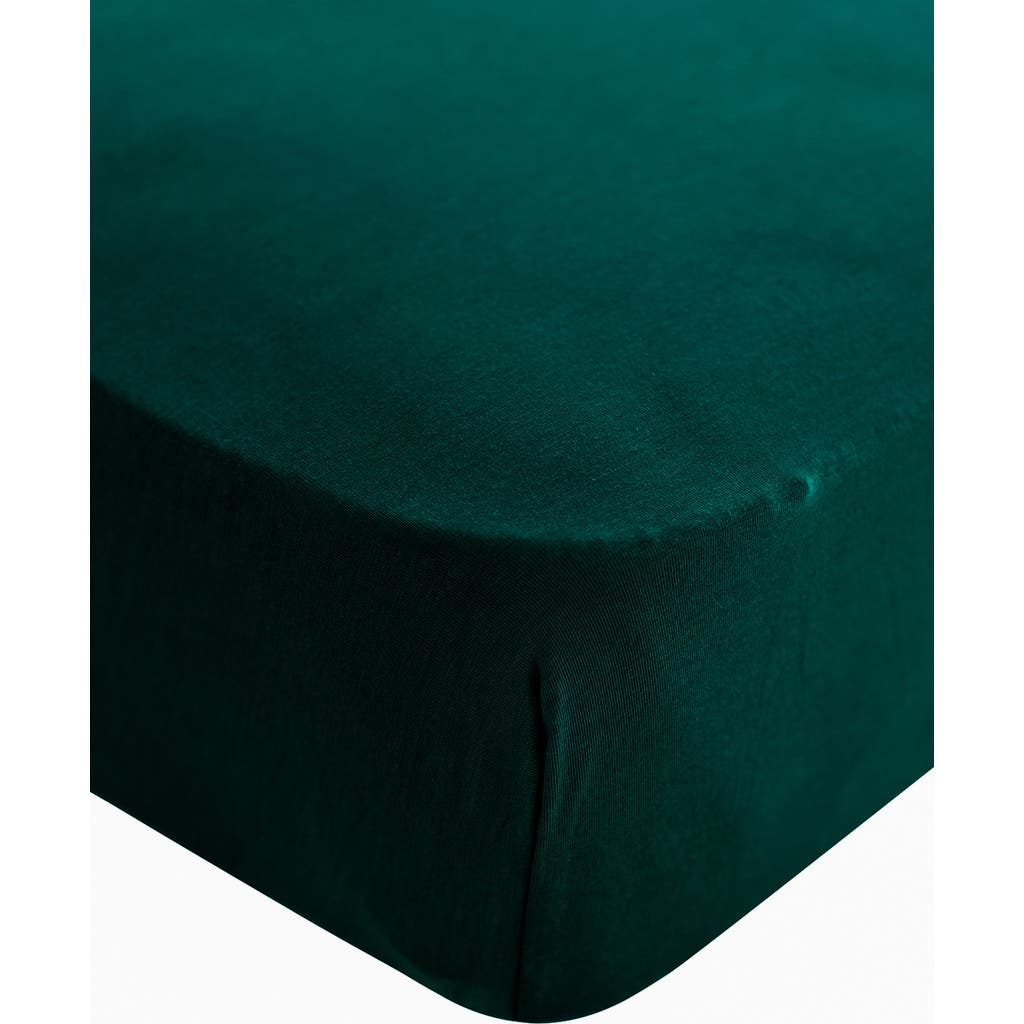 Kyte BABY Jersey Crib Sheet in Emerald  product