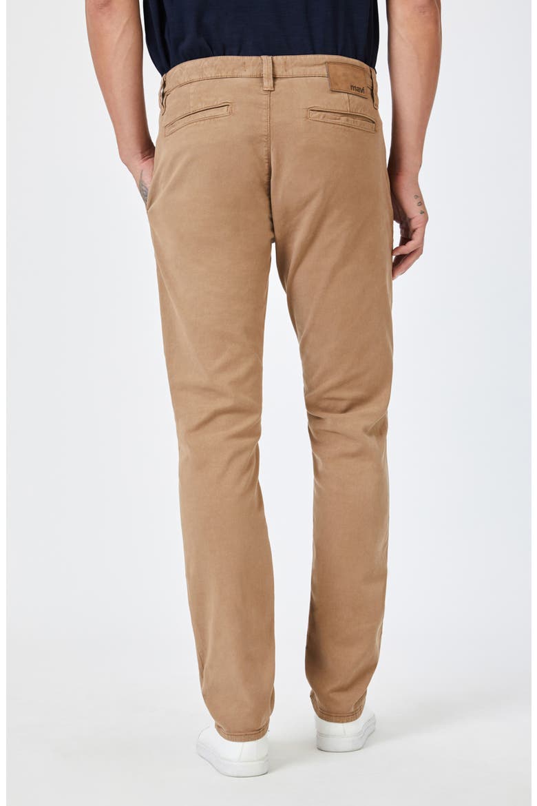 Milton Slim Straight Leg Chino Pants, Alternate, color, TIGERS EYE LUXE TWILL
